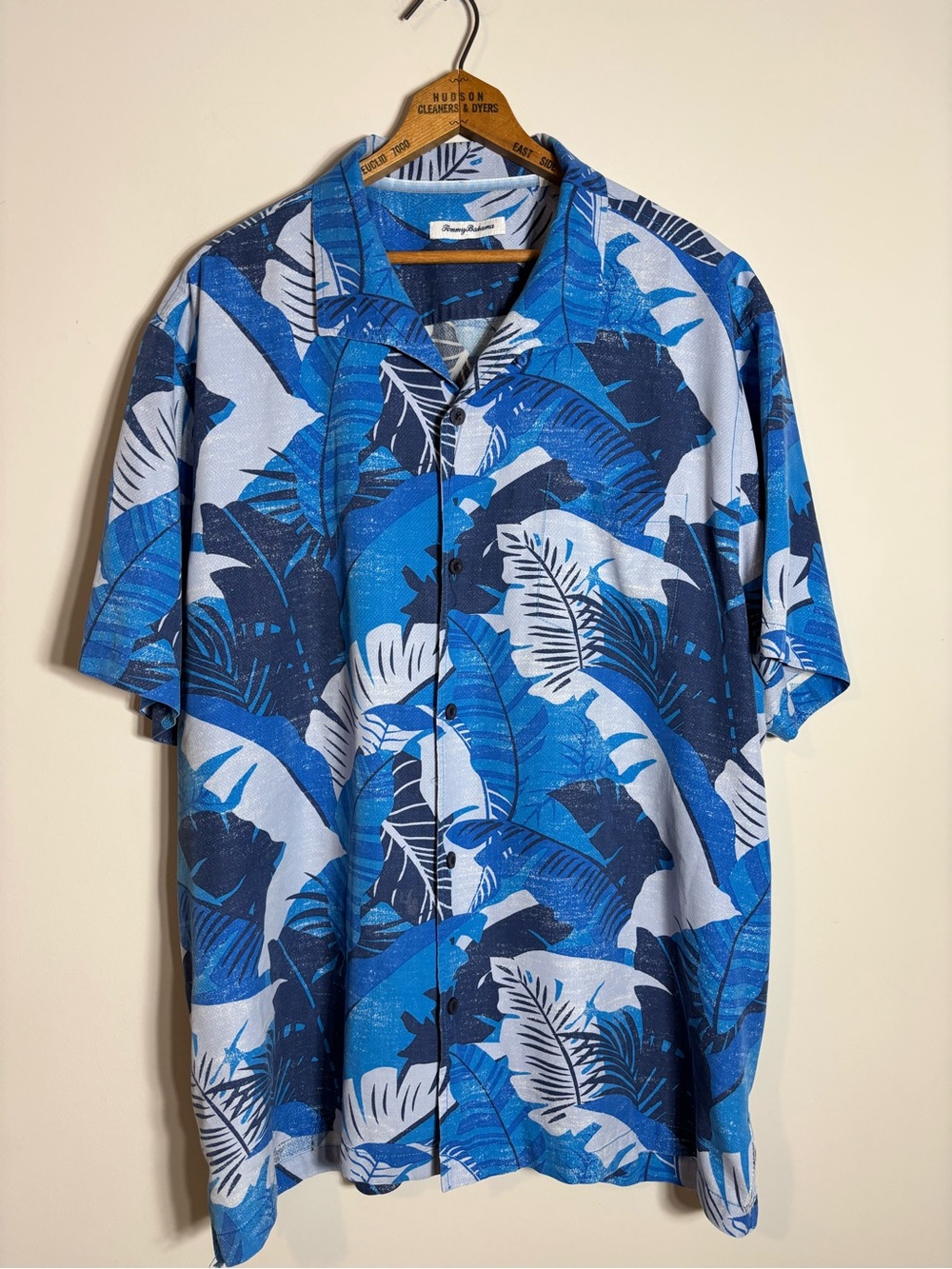 Tommy Bahama Silk Blend Floral Hawaiian Shirt 3XL